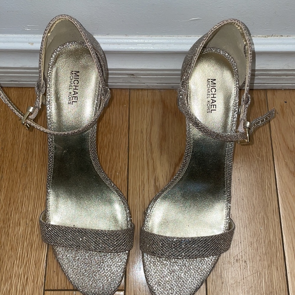 Michael Kors Glitter Heels - Picture 2 of 4